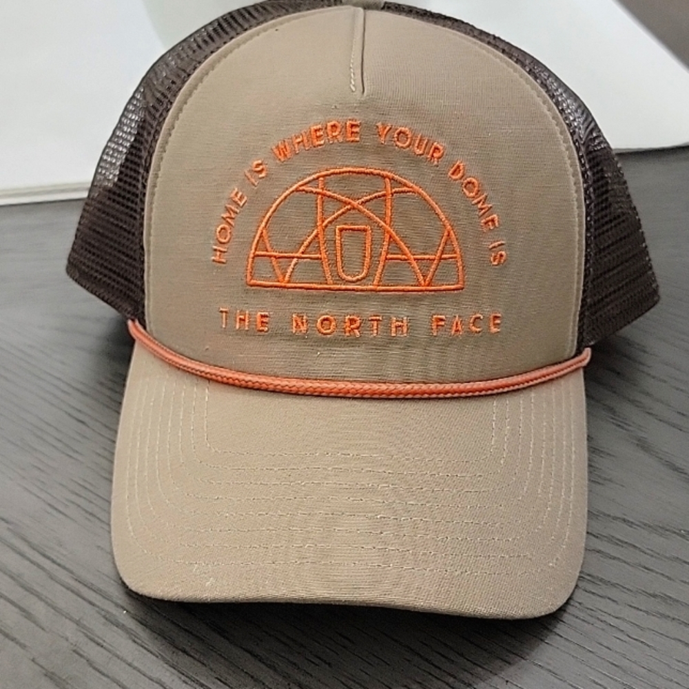 North Face home is where your dome is Trucker Hat